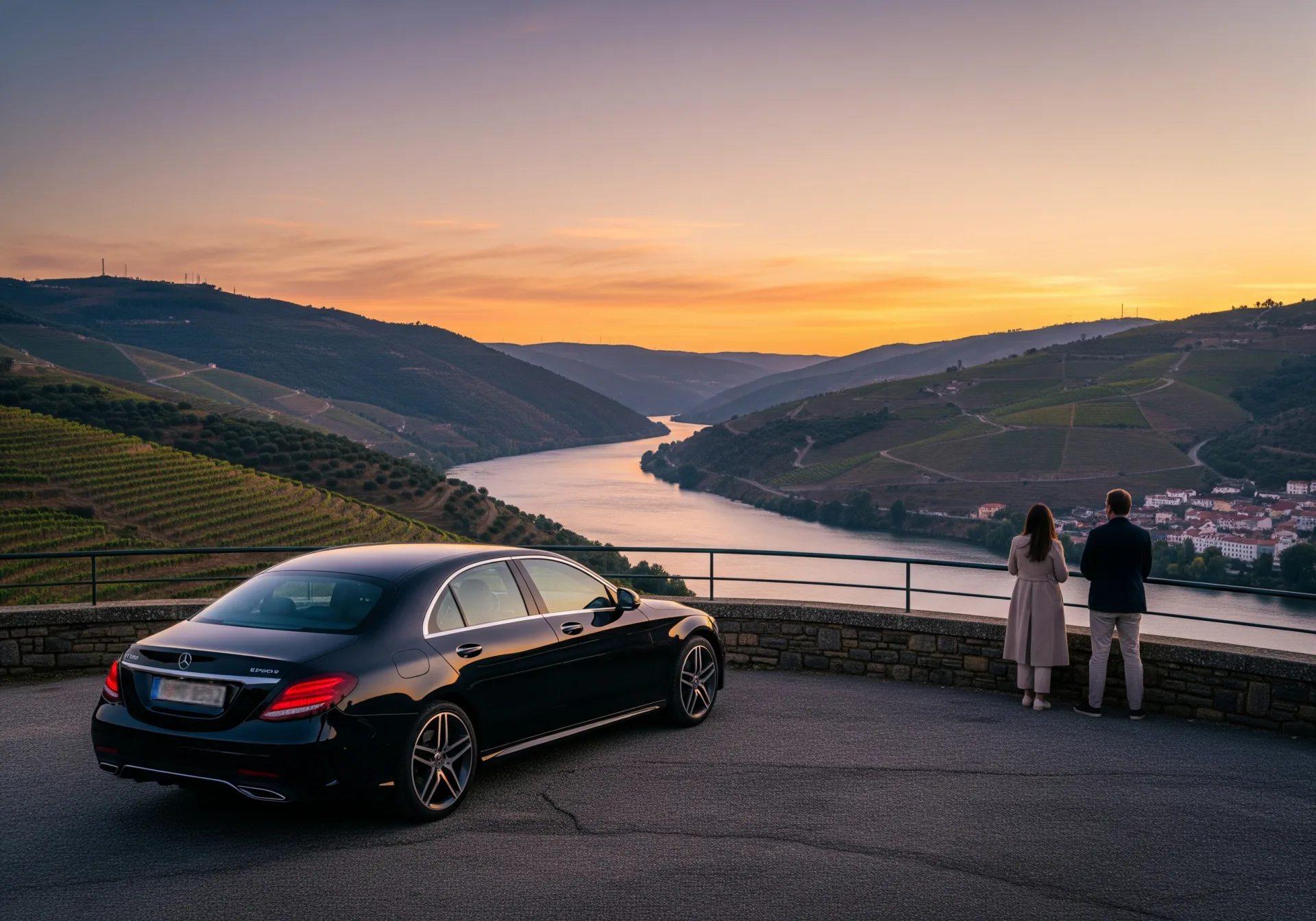 Tour privado no Vale do Douro Portugal com veículo de luxo